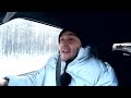 НОЧЬ В МАШИНЕ при -20 [Зимний автомобильный кемпинг] Toyota TOWNACE