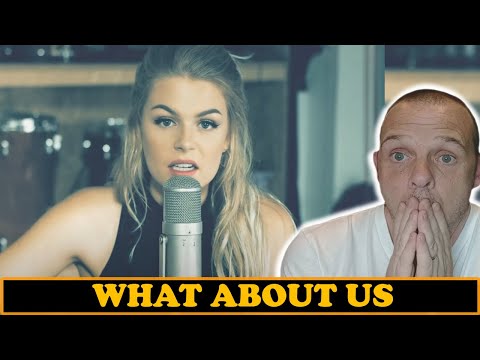 First Time Hearing What About Us cover by Davina Michelle