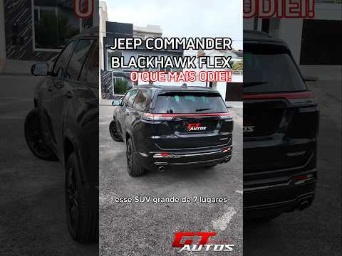 O que eu mais odiei no Jeep Commander Blackhawk 2027! #shorts