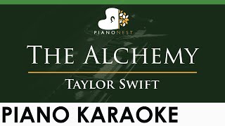 Taylor Swift - The Alchemy - LOWER Key (Piano Karaoke Instrumental)