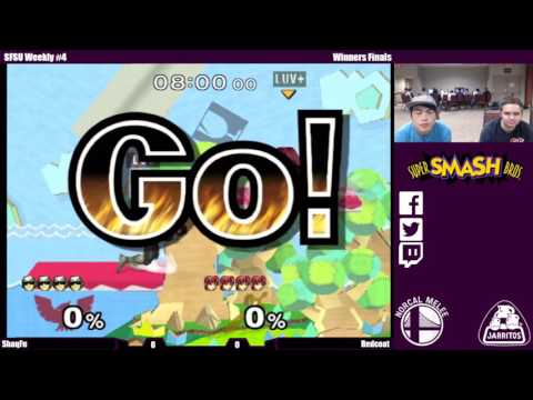 SFSU Weekly #4 Winners Finals ShaqFu (Falcon) vs Redcoat (Marth)