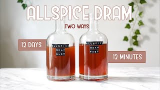 Instant Allspice Dram Recipe and Traditional