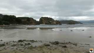 preview picture of video 'Céltigos-Ortigueira - Playa Bimbieiro (HD)'