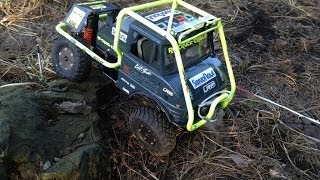 preview picture of video 'RC Truck Trial - Servonaut Unimog A nice Day'