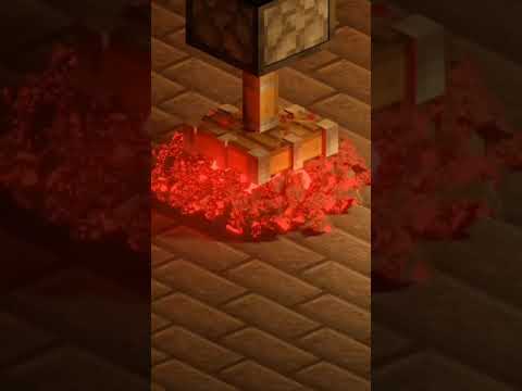 steezy - Minecraft Redstone crushed animation        super satisfying🤤😳 #short #edit #satisfying
