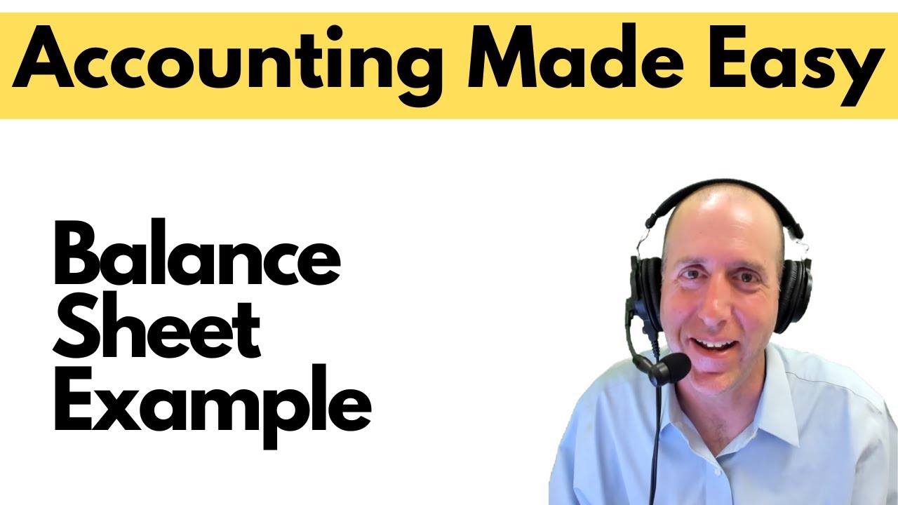 FA7 - Preparing The Balance Sheet