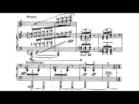 [Gavriil Popov] Zwei Klavierstücke Op.1 (Score-Video)