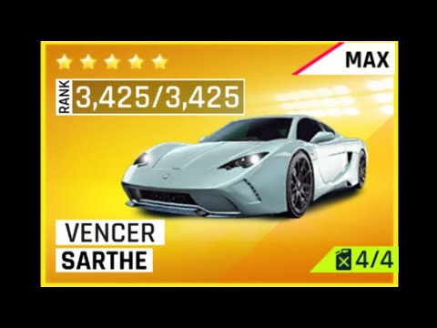 Thumbnail for MAX Vencer Sarthe Test Drive || Asphalt 9:Legends by Vencer