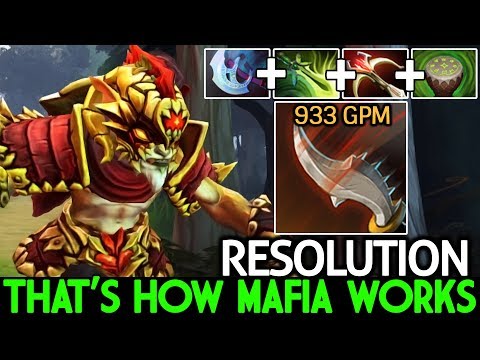 Resolution [Bounty Hunter] Steal Gold Faster Than Farming 933 GPM What a Play 7.21 Dota 2