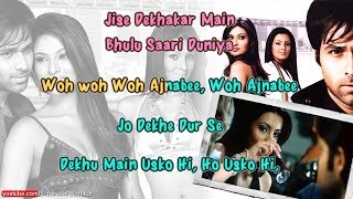 Download lagu Woh Ajnabee (from 'The Train') [Instrumental / Karaoke with lyrics] {2007} mp3