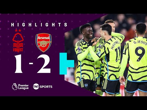 Jesus & Saka Net For Gunners 💪🔴 | Nottingham Forest 1-2 Arsenal | Premier League Highlights