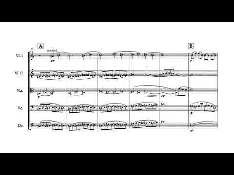 Béla Bartók - Divertimento op. BB118 (Official Score Video)