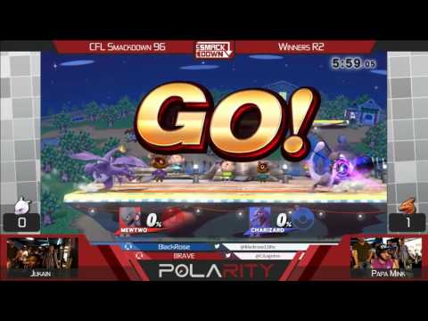 CFL Smackdown 96 WiiU - Jukain (Mewtwo) vs FBC Papa Mink (Charizard) - Winners R2