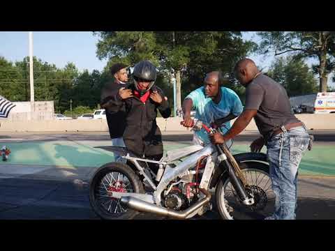 Big Grudge Drag Racing Dirt Bike vs one of the fastest Suzuki LTR In The World | Early 2020