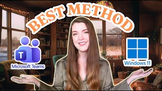 How to use VIDEO BACKGROUNDS in Microsoft Teams — BEST Method (GUID) |