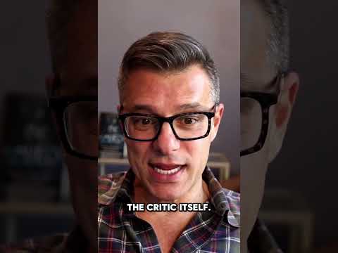 Frank describes the inner critic as the 'perpetrator'—the tough truth we need to hear.