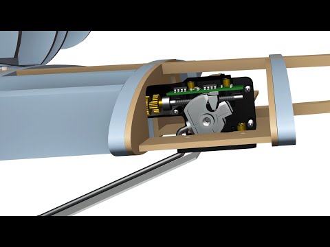 RC Plane Retractable landing gear