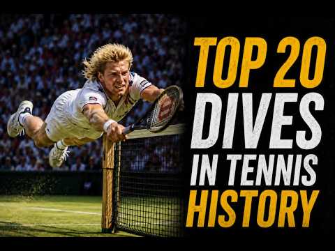 Top 20 dives in tennis history (You've probably never seen these before!)