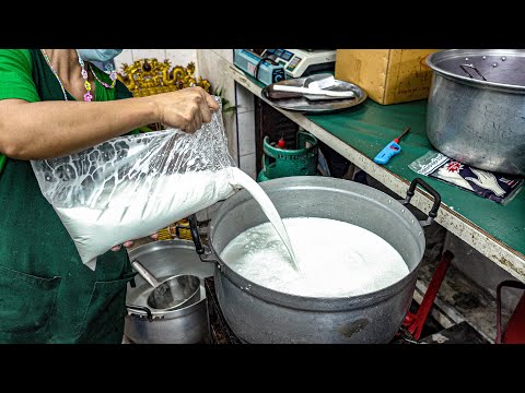 Thailand Amazing Coconut Ice Cream Making│Thailand Street Food