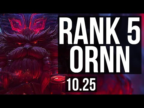 ORNN vs RIVEN (TOP) | Rank 5 Ornn, 4/2/10 | EUW Challenger | v10.25