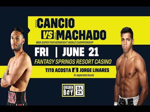 Andrew Cancio vs. Alberto Machado Media Conference Call Highlights