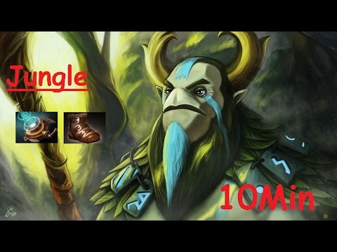 Dota 2 - How to [Fast] jungle Nature's Prophet