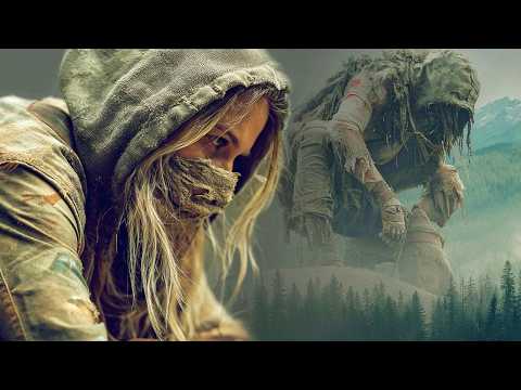 A female survivor escapes an attack in a dangerous forest🎬Full Survival Thriller Movie