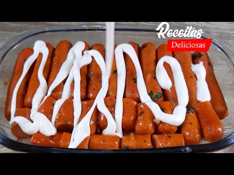 Cachorro Quente de Forno, Mega Gostosão!!