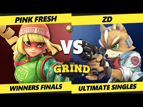 The Grind 235 Winners Finals - ZD (Fox, Wolf) Vs. Pink Fresh (Min Min) Smash Ultimate - SSBU