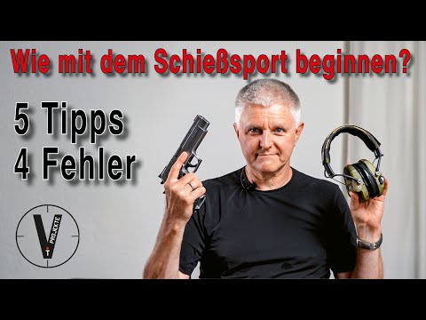 Sportschütze werden - wie beginnen? • 5 Tipps & 4 Fehler