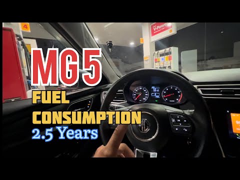MG5 2022 | Fuel Consumption after 2.5 Years | MG5 Fuel Efficiency | City Driving