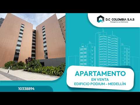 Apartamento 9606 en Venta el Edificio Podium  de la Ciudad de Medellín