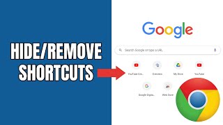 How to hide or remove shortcuts from Chrome home/new tab page
