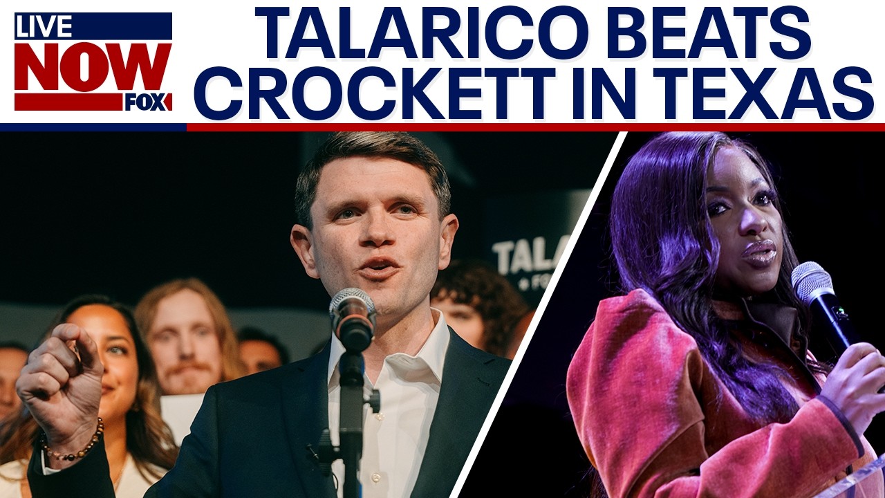 Texas primary results: Talarico gives victory speech after defeating Crockett
