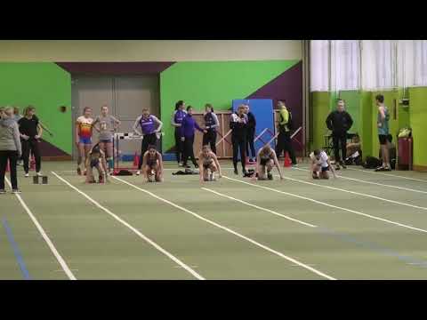 60m kobiet bieg 1 - Kalisz 20220130