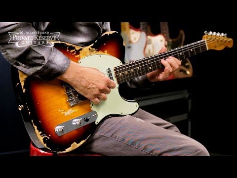 Fender Custom Shop Flame Maple Heavy Relic ‘60s Telecaster Electric Guitar