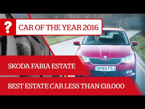 Skoda Fabia Estate - 2016 What Car? Best estate car less than £18,000 | Sponsored