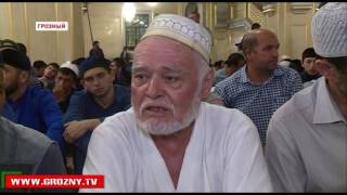 Накануне в мечети «Сердце Чечни» были выставлены реликвии пророка Мухаммада (С.А.А) 
