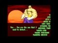 Street Fighter Alpha 3 Sagat Ending