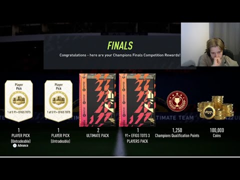 Mun 18-2 Ultimate TOTS WL REWARDIT. FIFA 22 SUOMI.