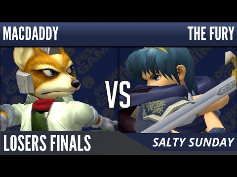 SS143 [Melee] - MacDaddy (Fox) vs The Fury (Marth) - LOSERS FINALS
