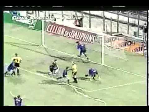 Steaua Bucharest 1-0 Bastia UEFA Cup 32eme round (1997-1998)