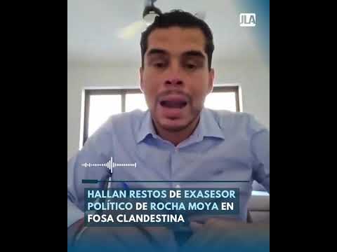 HALLAN RESTOS de EXASESOR POLÍTICO de ROCHA MOYA en fosa clandestina