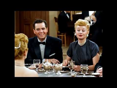 (COLORIZED)I Love Lucy - Country Club Dance: Classic TV in color