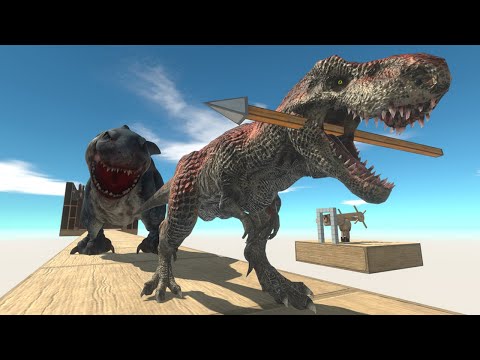 Dangerous Bridge Challenge | Don't Fall into the Pool Trap - Animal Revolt Battle Simulator