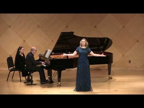 Angela Brower, mezzo-soprano - Copland's Zion's Walls