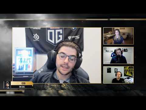 Ceb interview after winning against NIGMA. WEU TI Qualifiers LB Finals OG vs Nigma!!