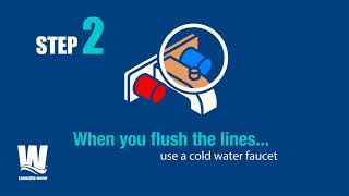 How to flush your water lines