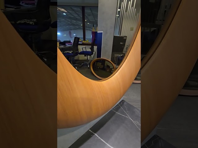 مرآة كاميليا خشبية فريدة (موديل MR-0012)