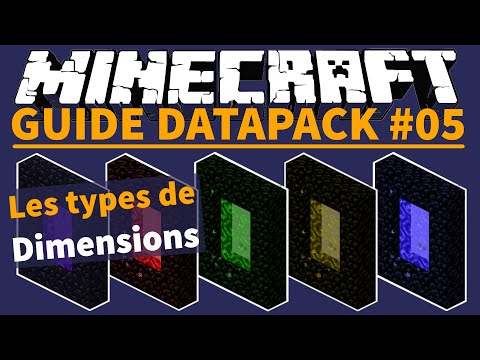 🔍 Les Types de Dimensions Customs (dimension_type) ! Guide Datapack #5 - Minecraft Java 1.16